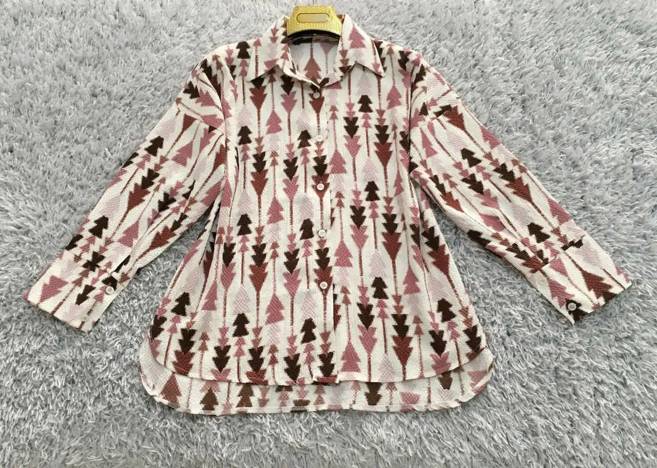 🛍 🛍 شومیز سایز بزرگ، خنک و مناسب فصل 🔵 برند نیکامد 
