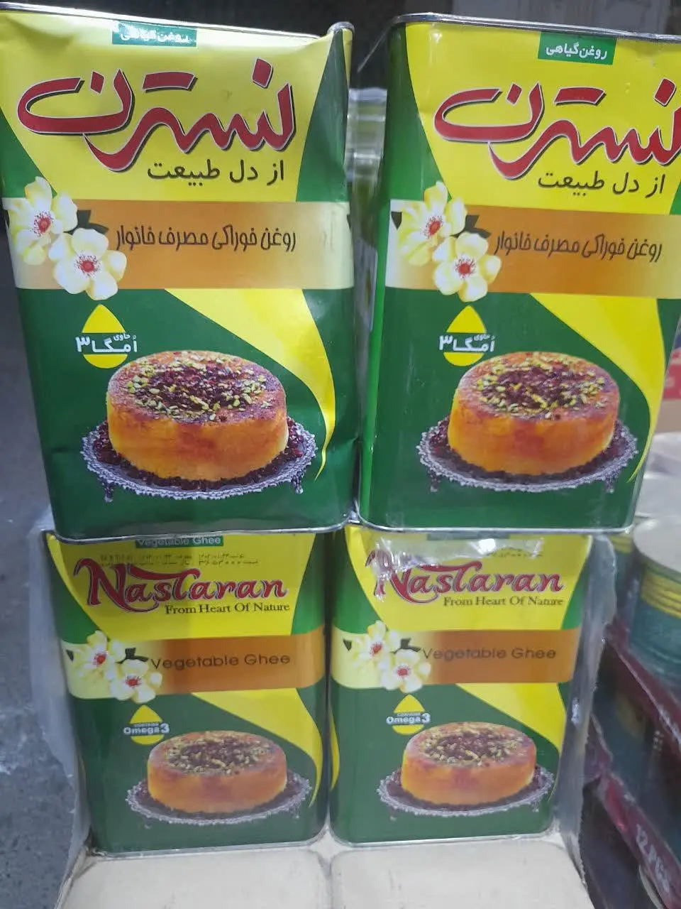 روغن ۵کیلویی خالص نسترن شارژ
