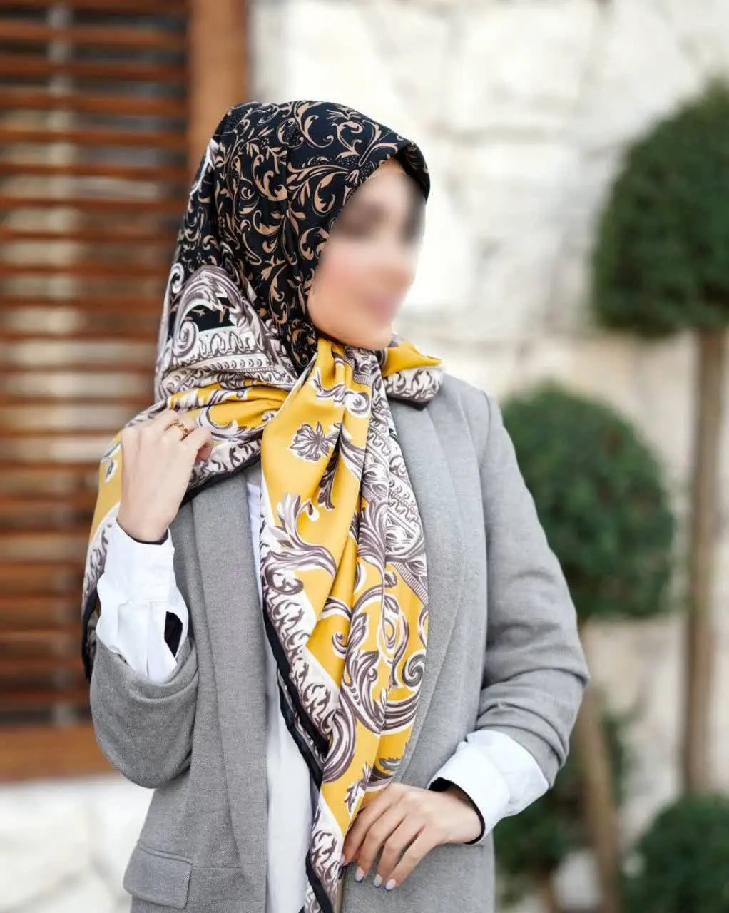 🔺روسری شیک و مجلسی میخوای که چروک نشه، پرز نشه⁉️ابریشم توییل برای تویی که خوش استایلی 😍
