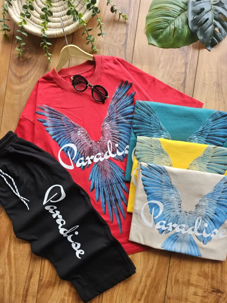 تیشرت و شلوارک پسرانه کبوتر
