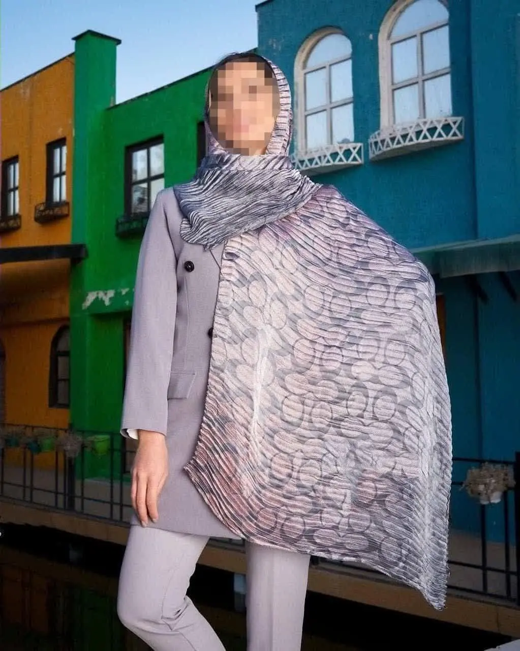 شال حریر کرپ پلیسه 😍😍😍😍😍😍
