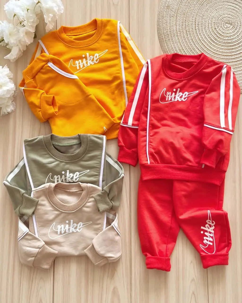 👕👖 لباس کودک نایک، بلوز و شلوار دورس تو کرکی 
