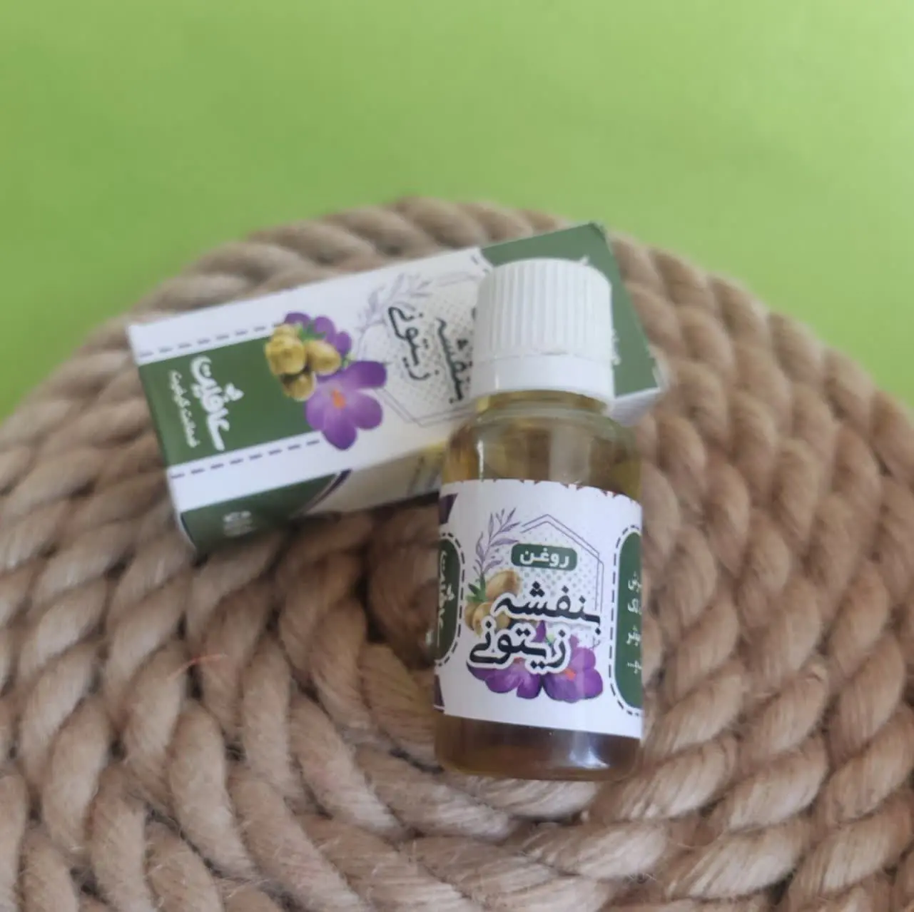 🫒 روغن بنفشه پایه زیتون
