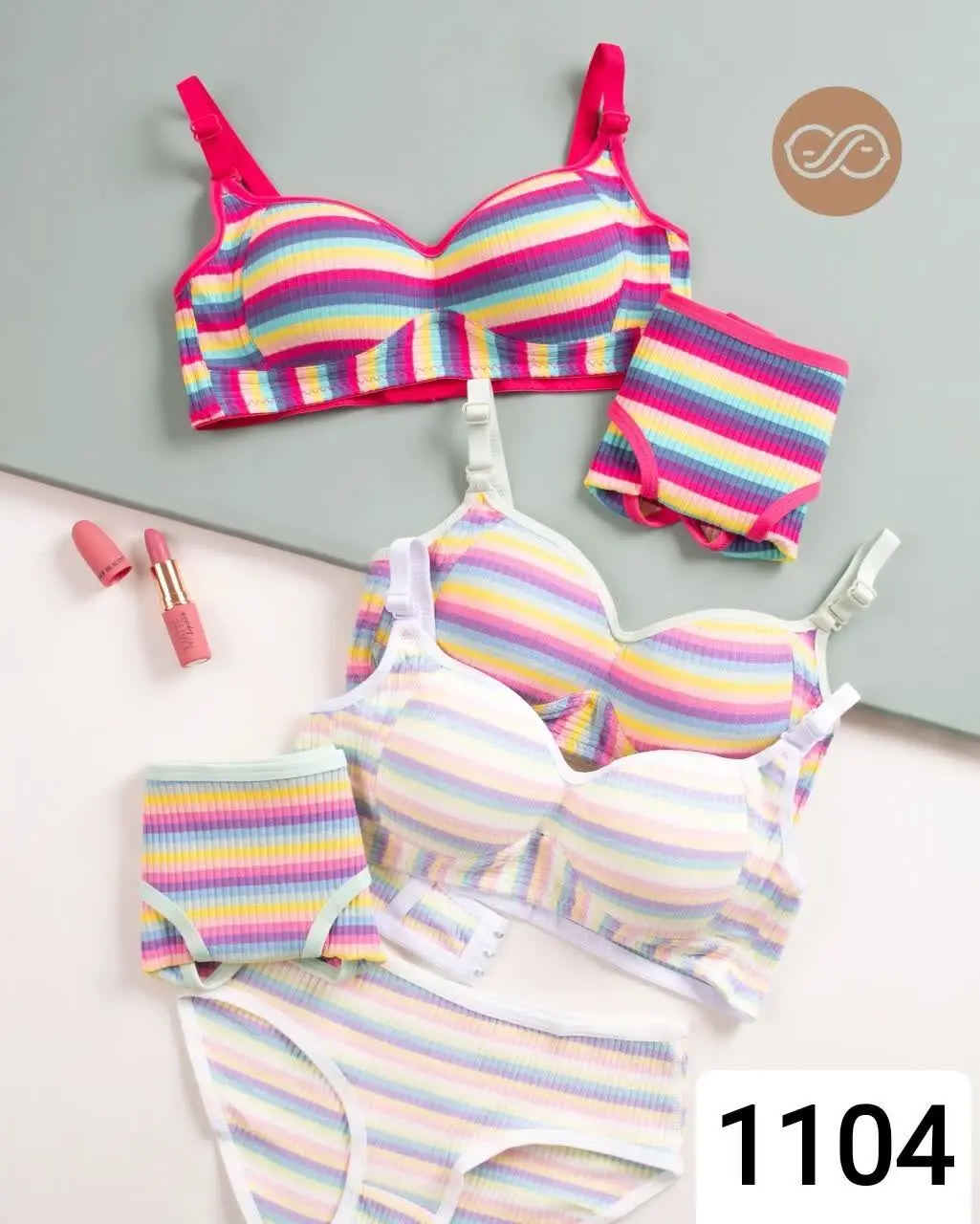 ست رنگی رنگی🍭 کبریتی ناز و گوگولی وارداتی اعلا🦋
