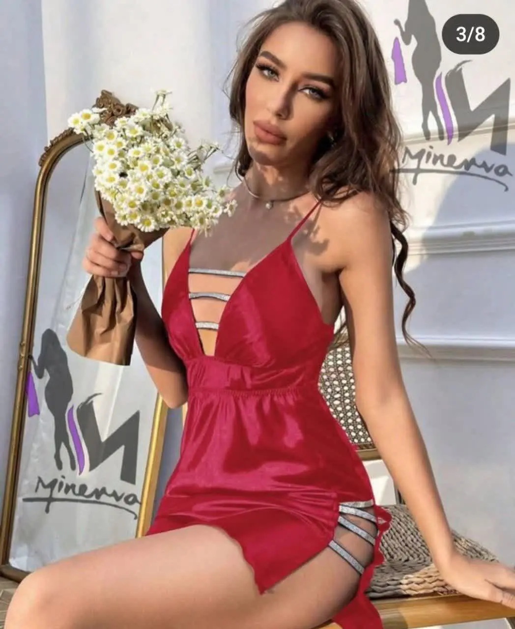 لباس خواب ساتن 💯❤️‍🔥
