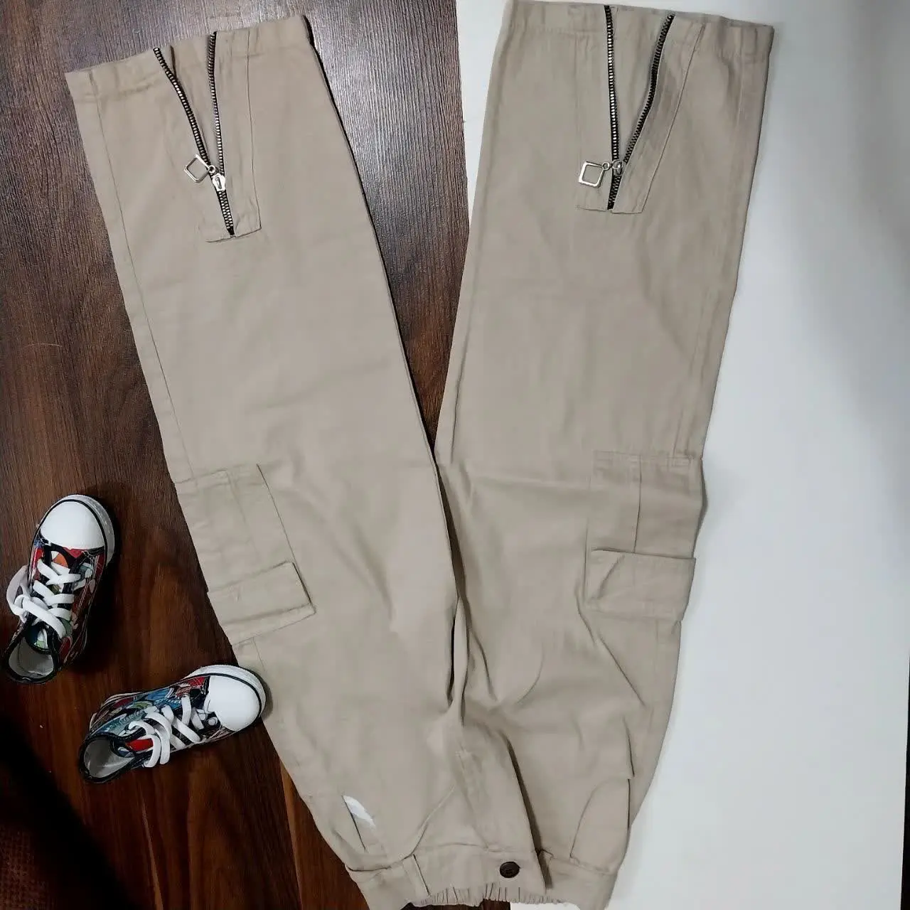 شلوار کتان کاغذی نرم و لطیف دخترانه 
