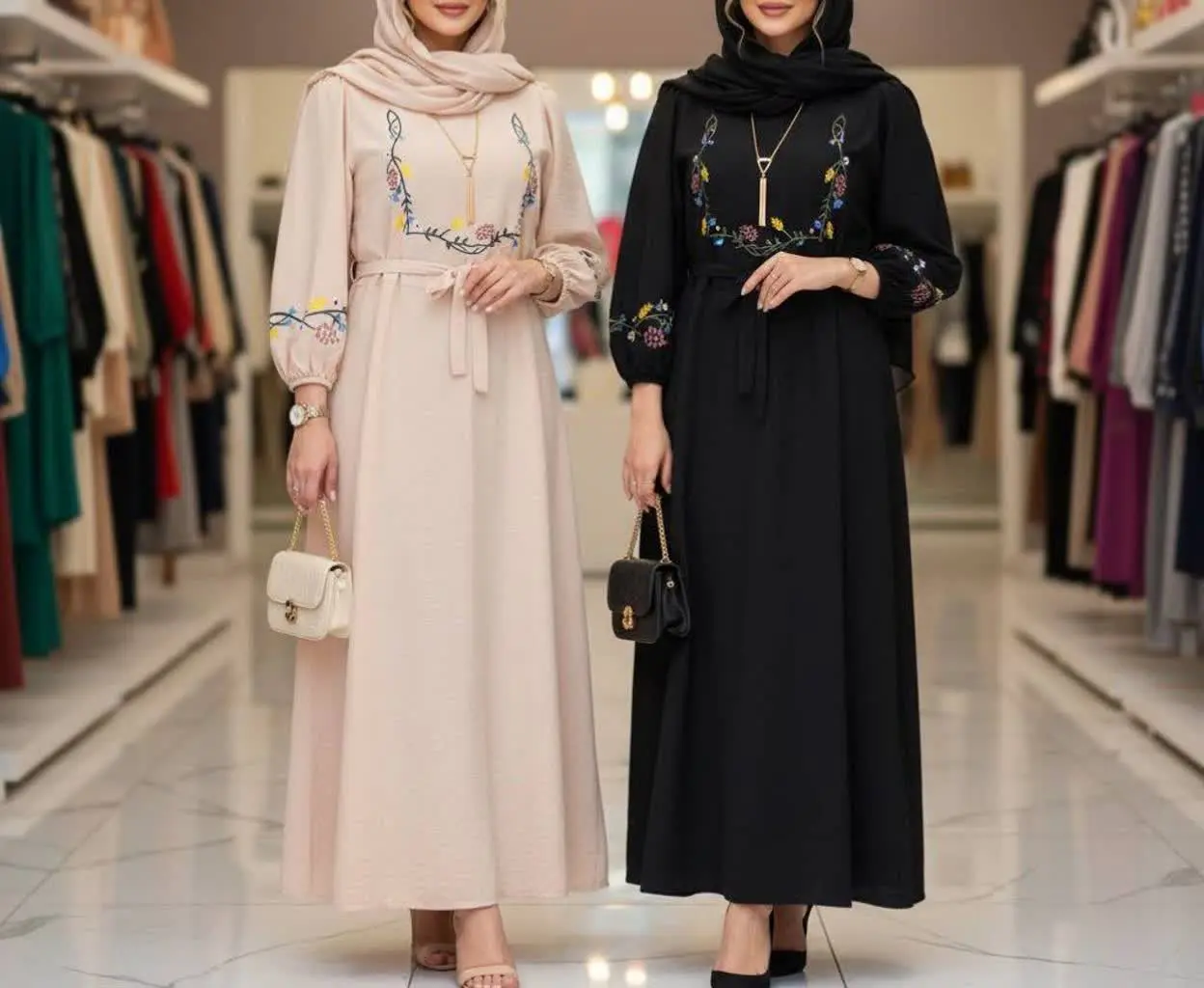 کفتان گلدوزی گلبرگ