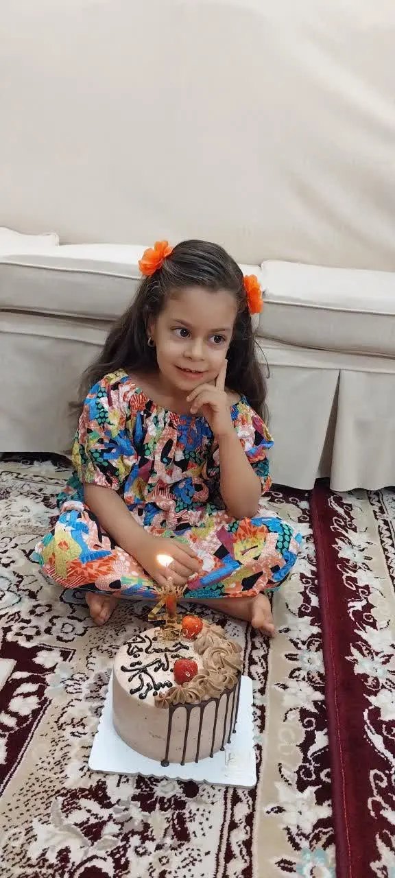 نام شرکت کننده: حسنا اسدی ۴ ساله از قم 
