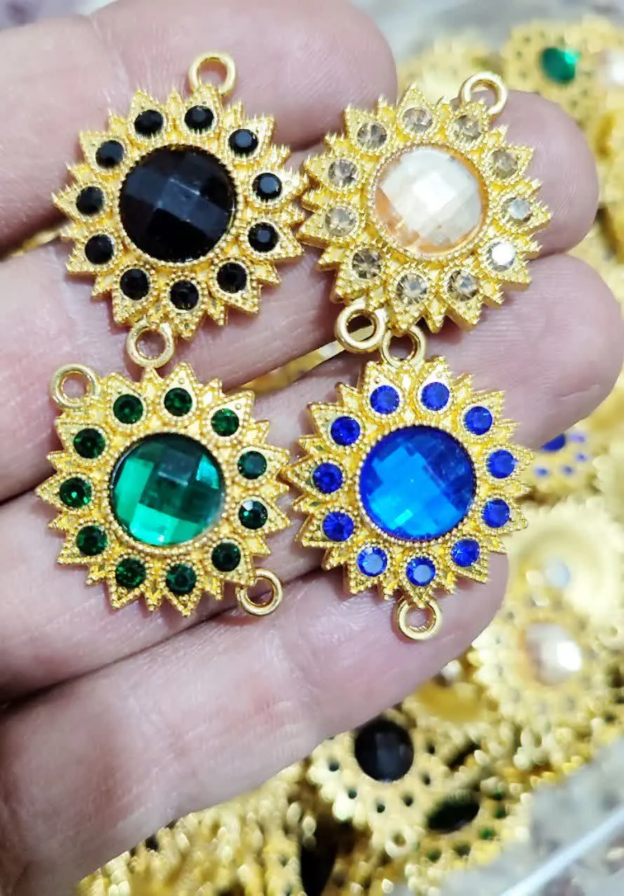 🌺 #خرجکارخورشیدی #نگین دار درشت 
