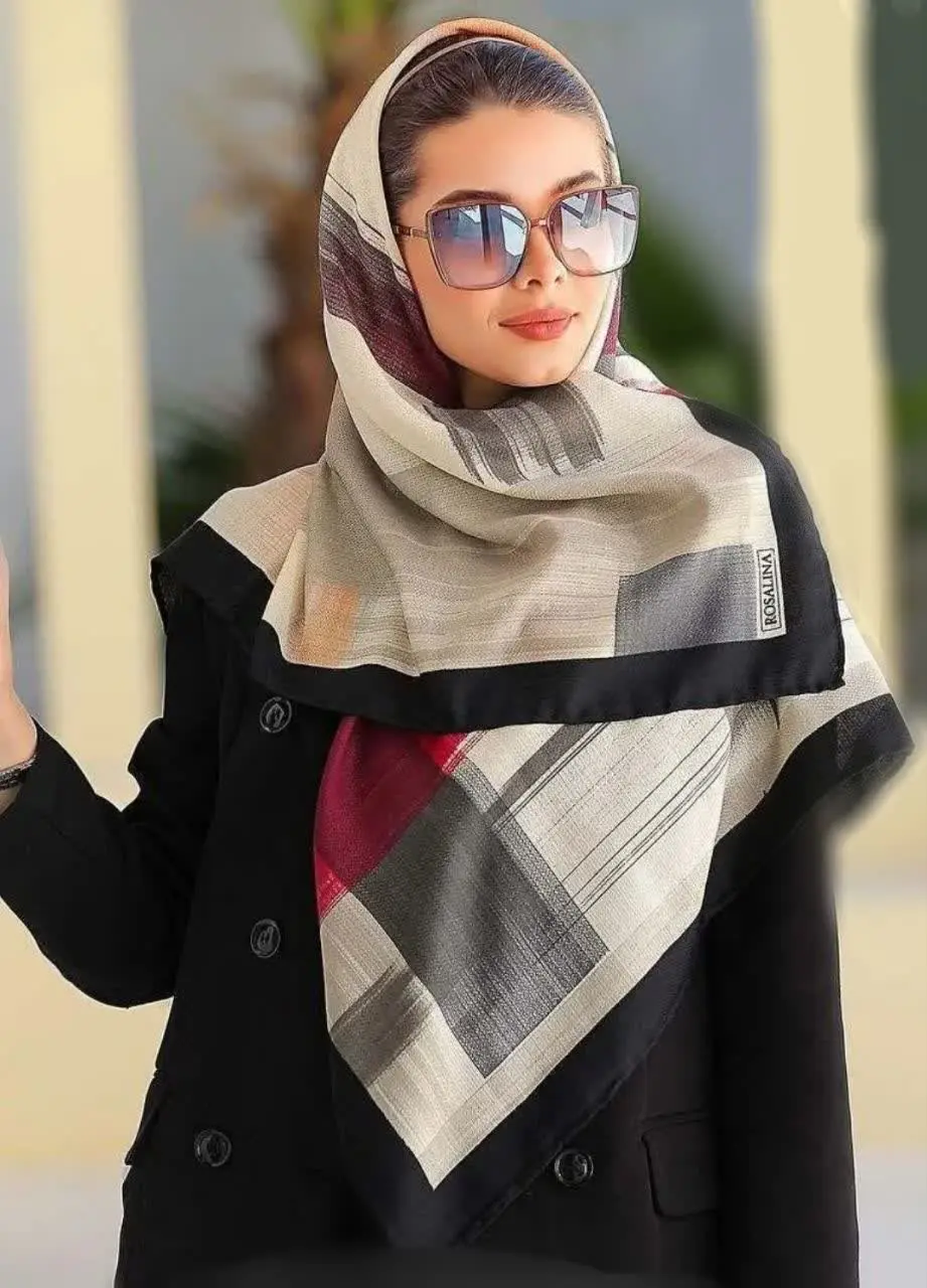 🌸 #روسری #رنگی
