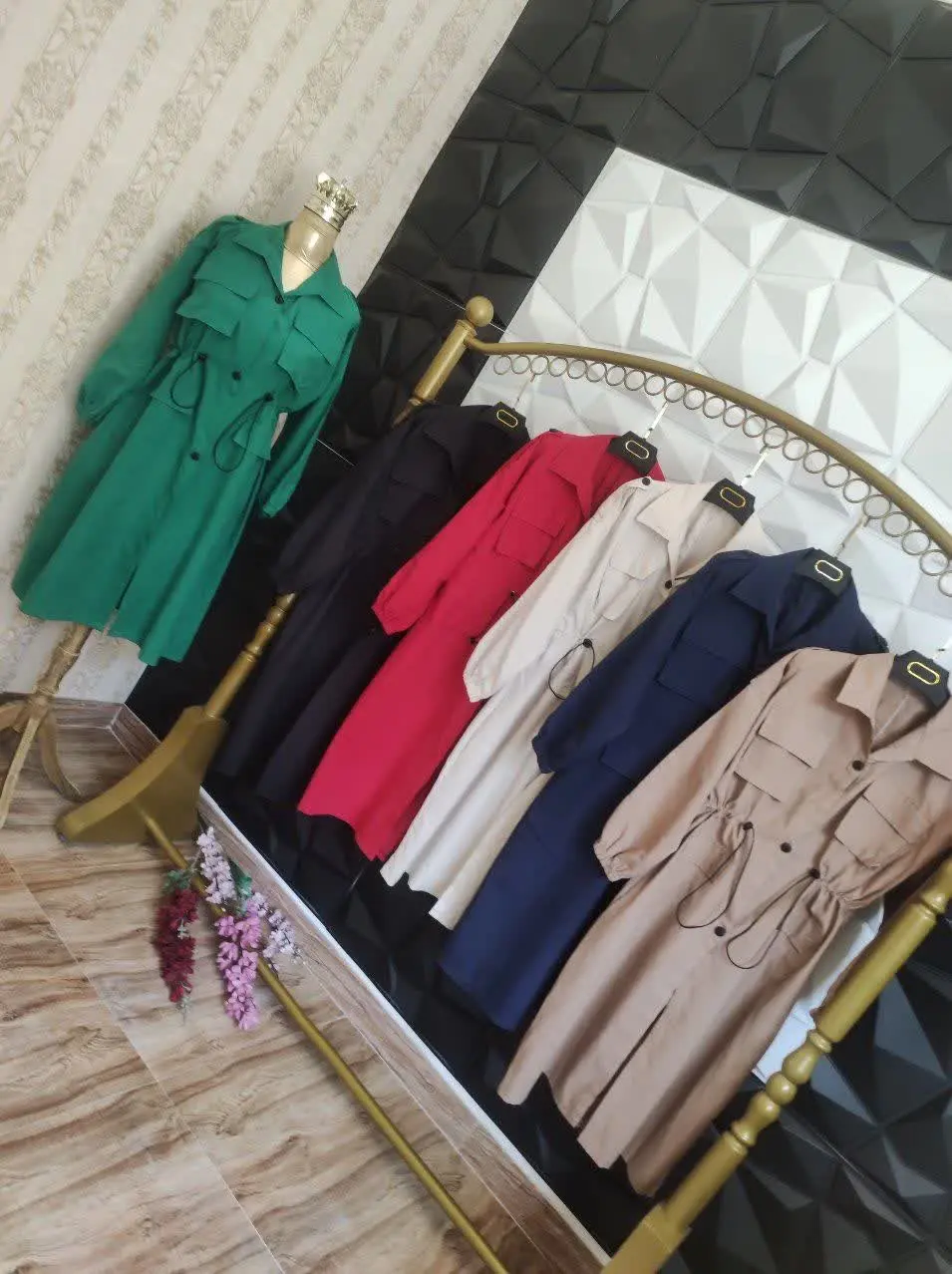 🌹نام: مانتو بلند فلوریا💥💫
