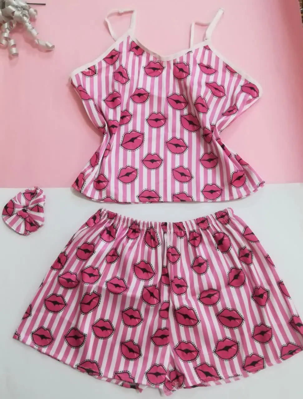 ست تاب شورتک ساتن😍
