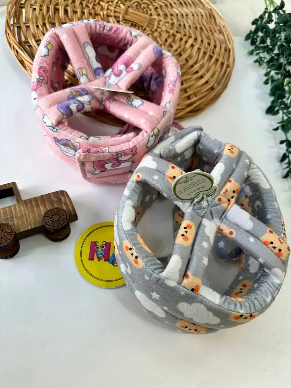 محافظ سر نوزادی طرح کلاه‌ام بی بی نوزادی و کودک کد ۳۴۰۰۳ 
