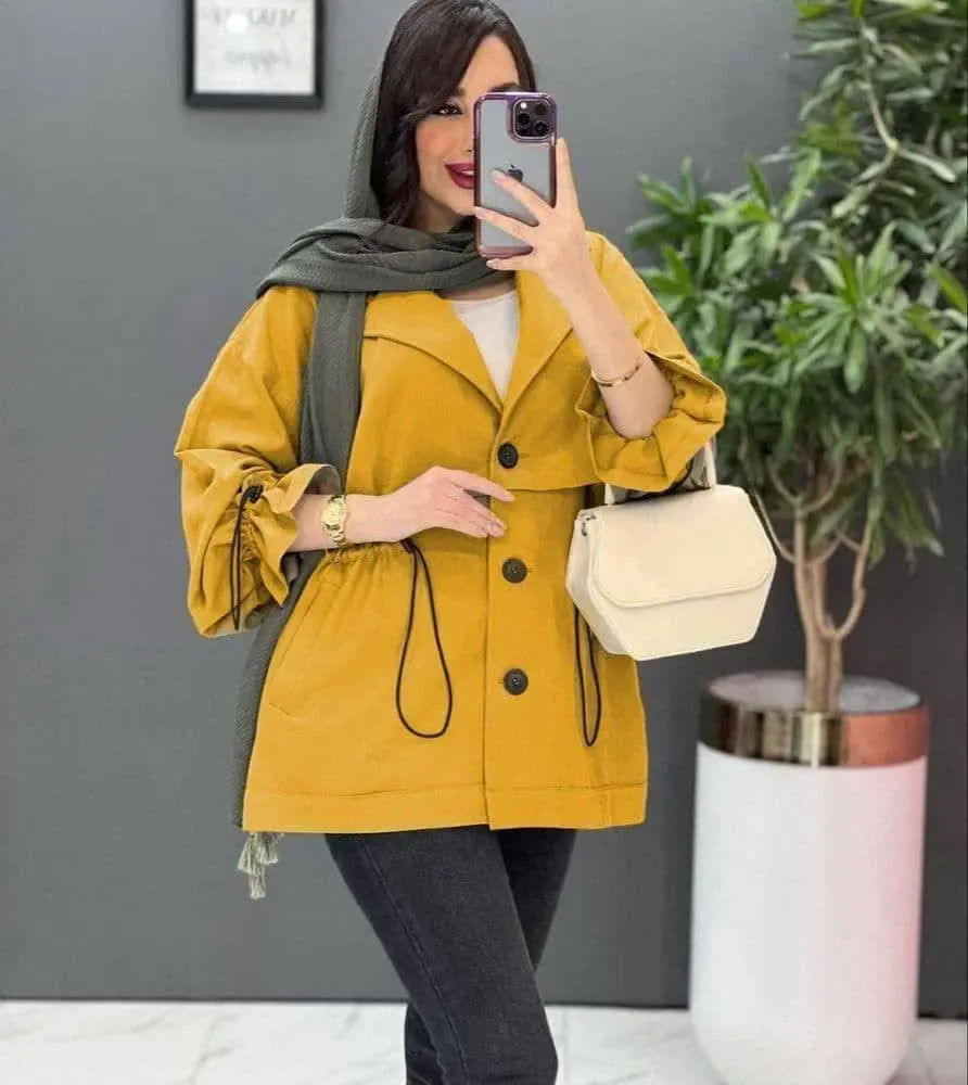 🍁نام: مانتو سه دکمه 
