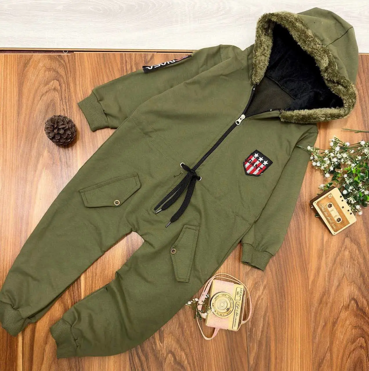 سرهمی کلاهدار NASA بچگانه
