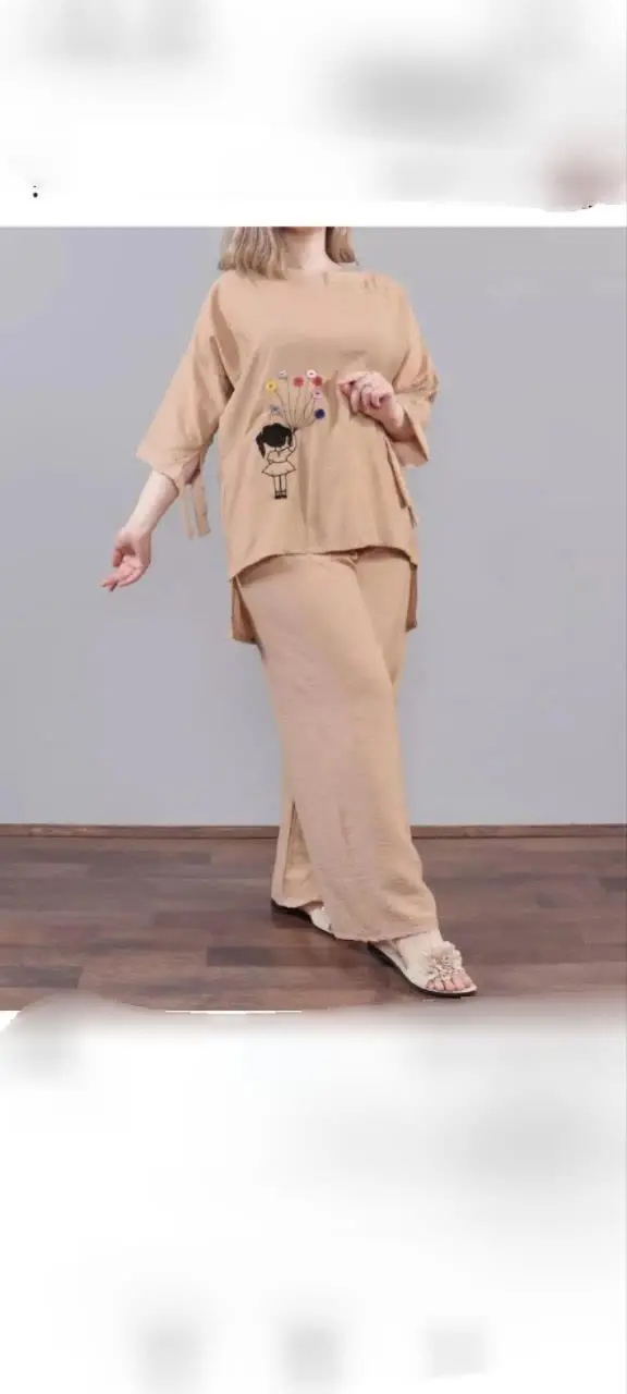 نام: ست تونیک شلوار ابروبادی
