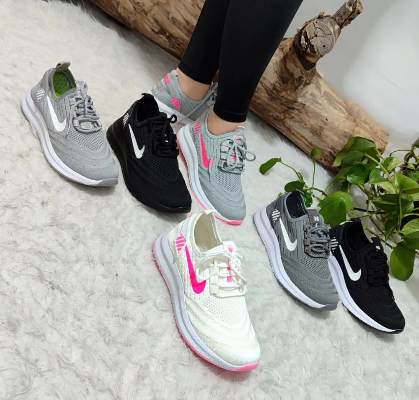 👟کتونی جورابی طبی مدل نایک بافت😍
