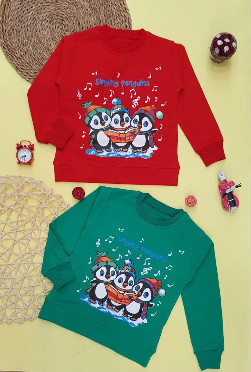 👕بلوز تک یلدایی پنگوئن
