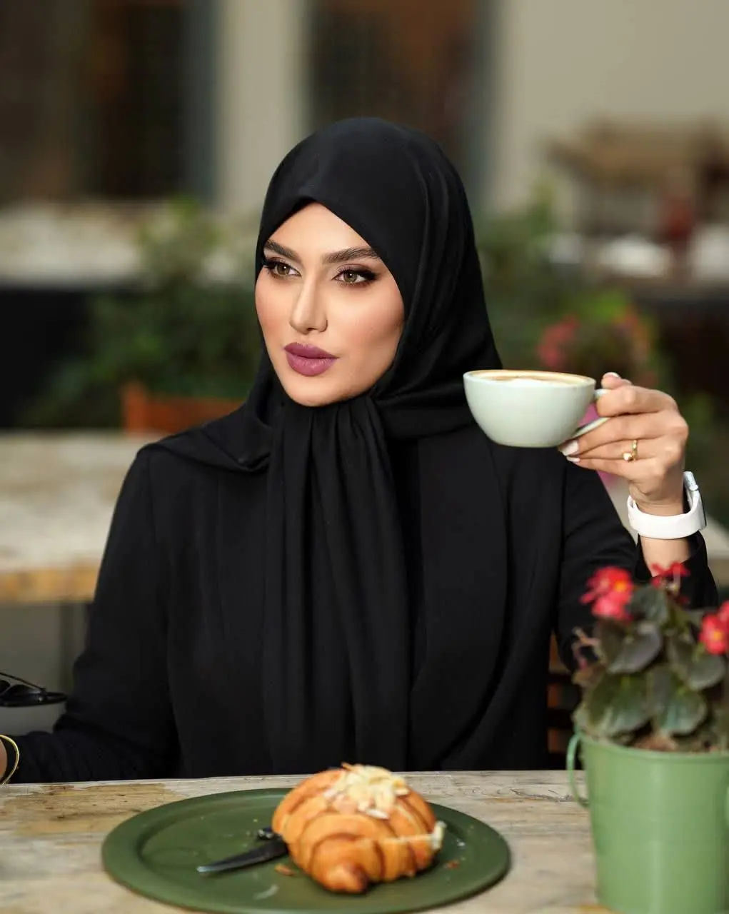 #روسری طرح وال نخی ترک ❤️
