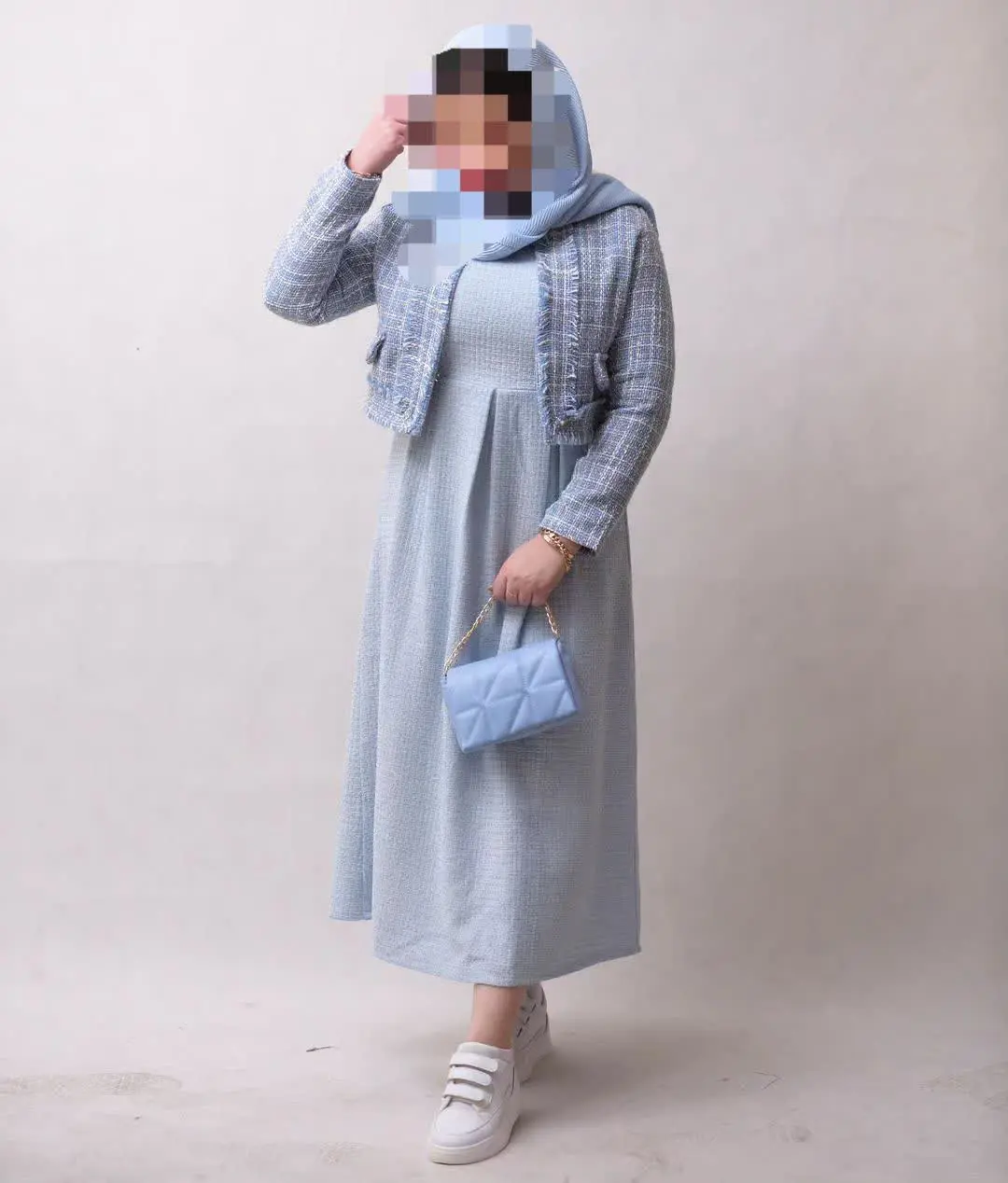 🌹نام: کراپ و پیراهن حصیری آسمان💥💫
