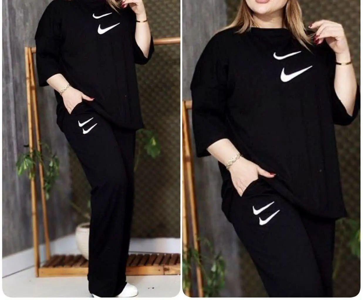 ❤️ تیشرت و شلوار دو نایک 🏴 ((ویژه محرم)) 🏴
