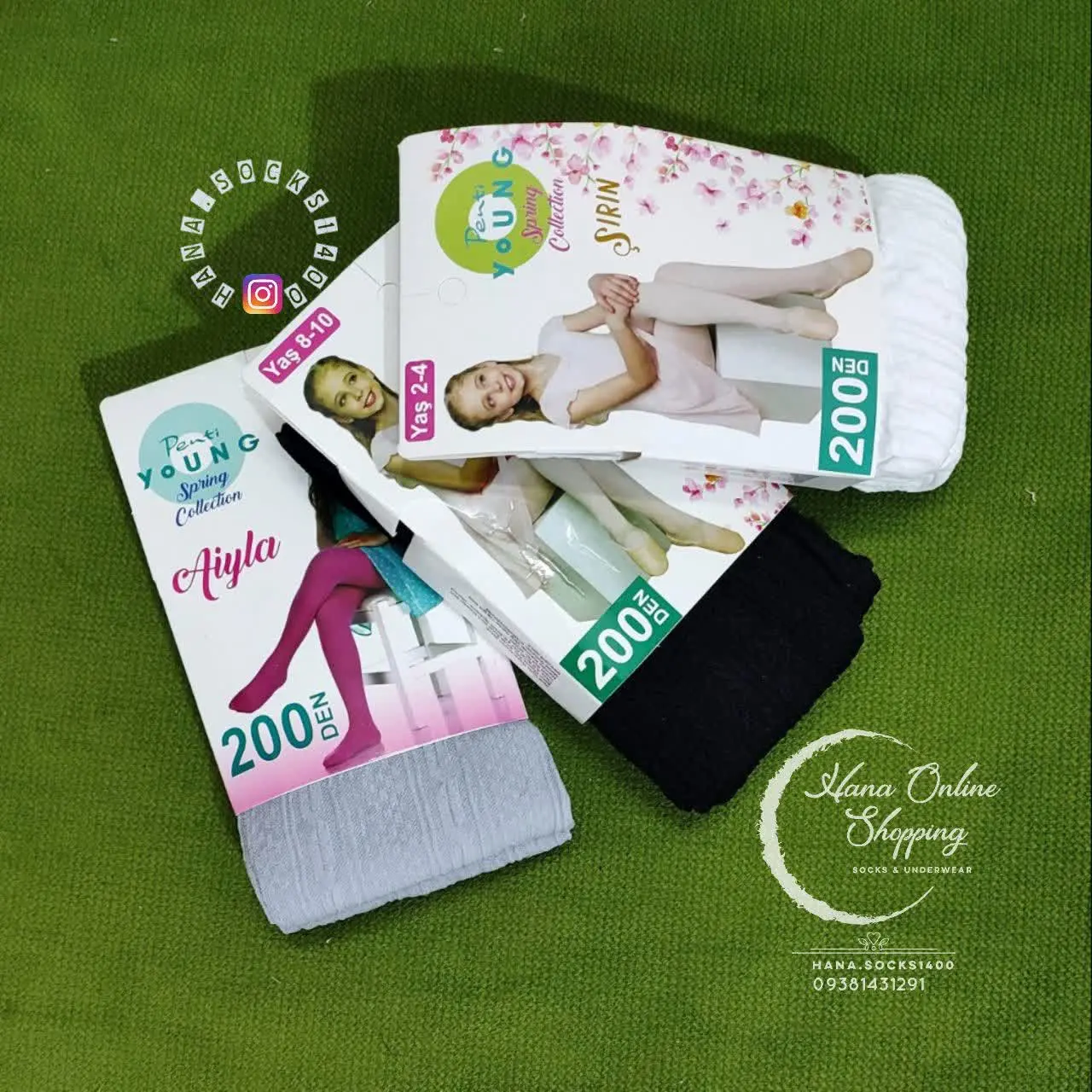 جوراب شلواری پنتی بچگانه 
