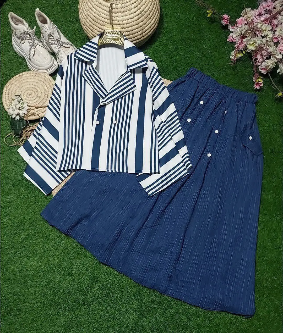 👚نام: ست کت و دامن دنیا
