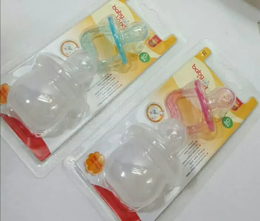 ✅پستانک تمام سیلیکون ارتودنسی (به همراه قاب محافظ) 
