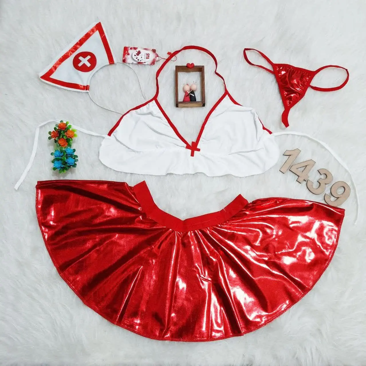 کاستوم پرستاری دامن براق✨
