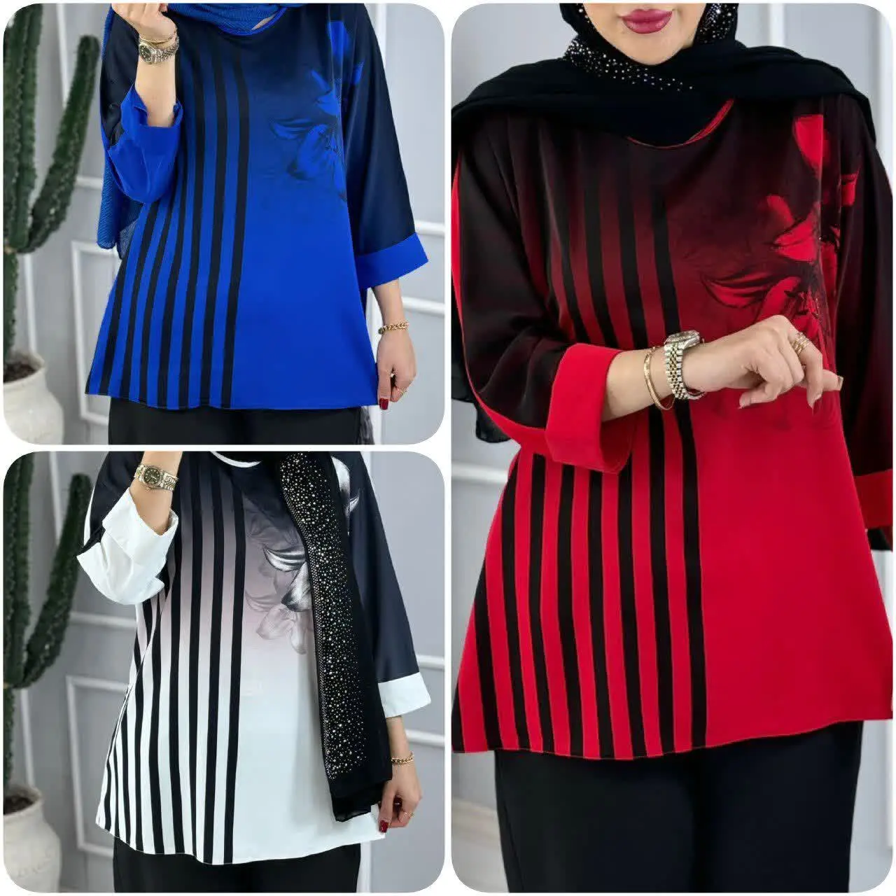 نام: شومیز مجلسی🍀عیدانه🍀 مدل تابناک
