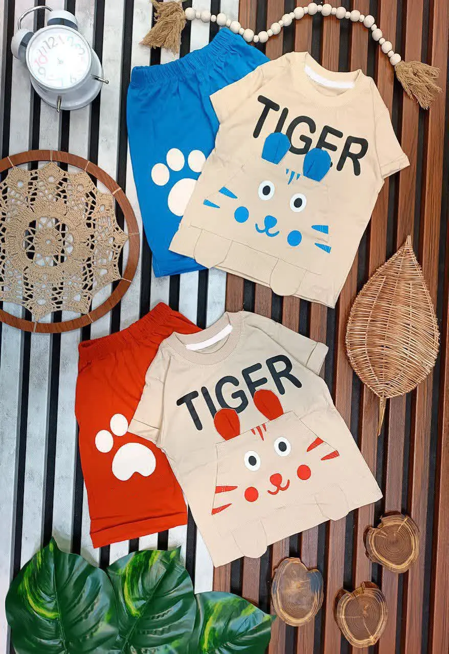 🔮تیشرت شلوارک طرح TIGER🔮
