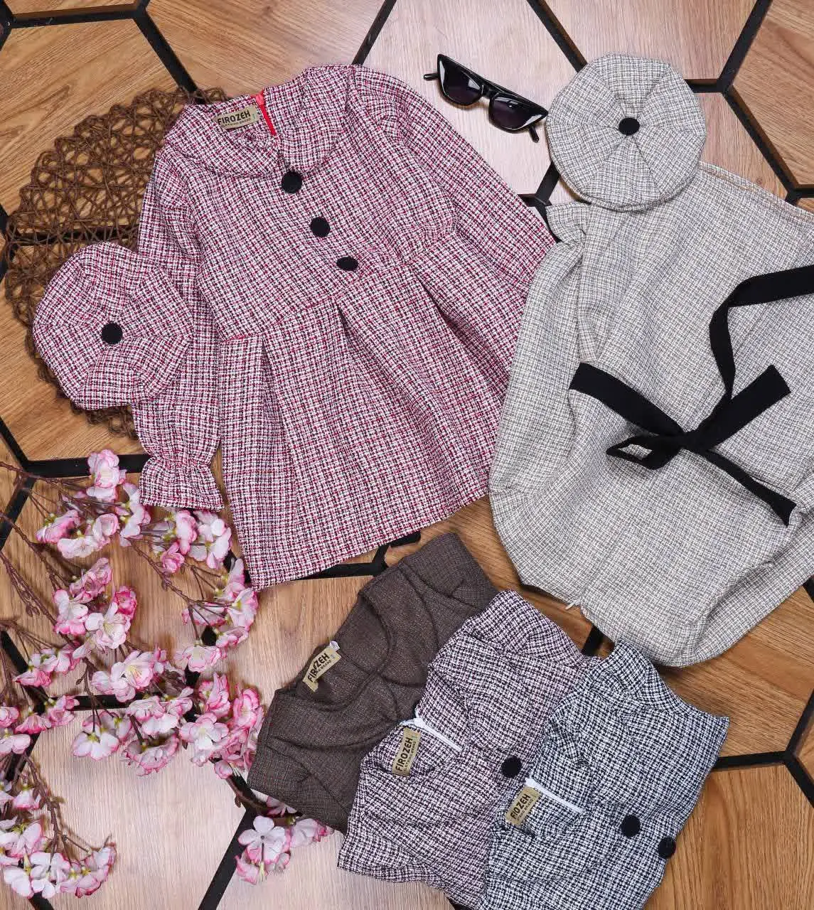 🌺 سارافون با کلاه شانتون دخ...