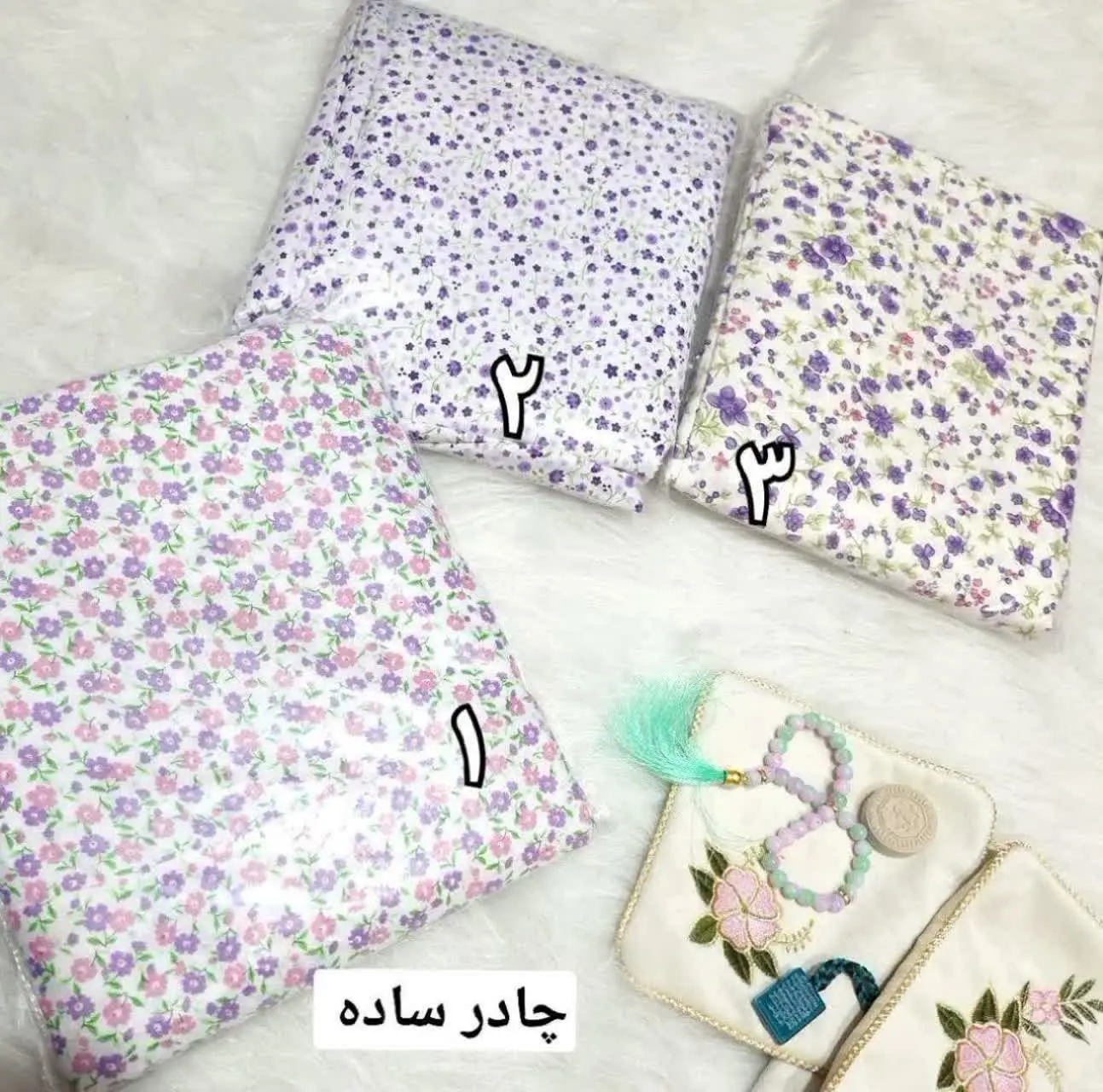 چادر_نماز سنتی ساده 🌸 
