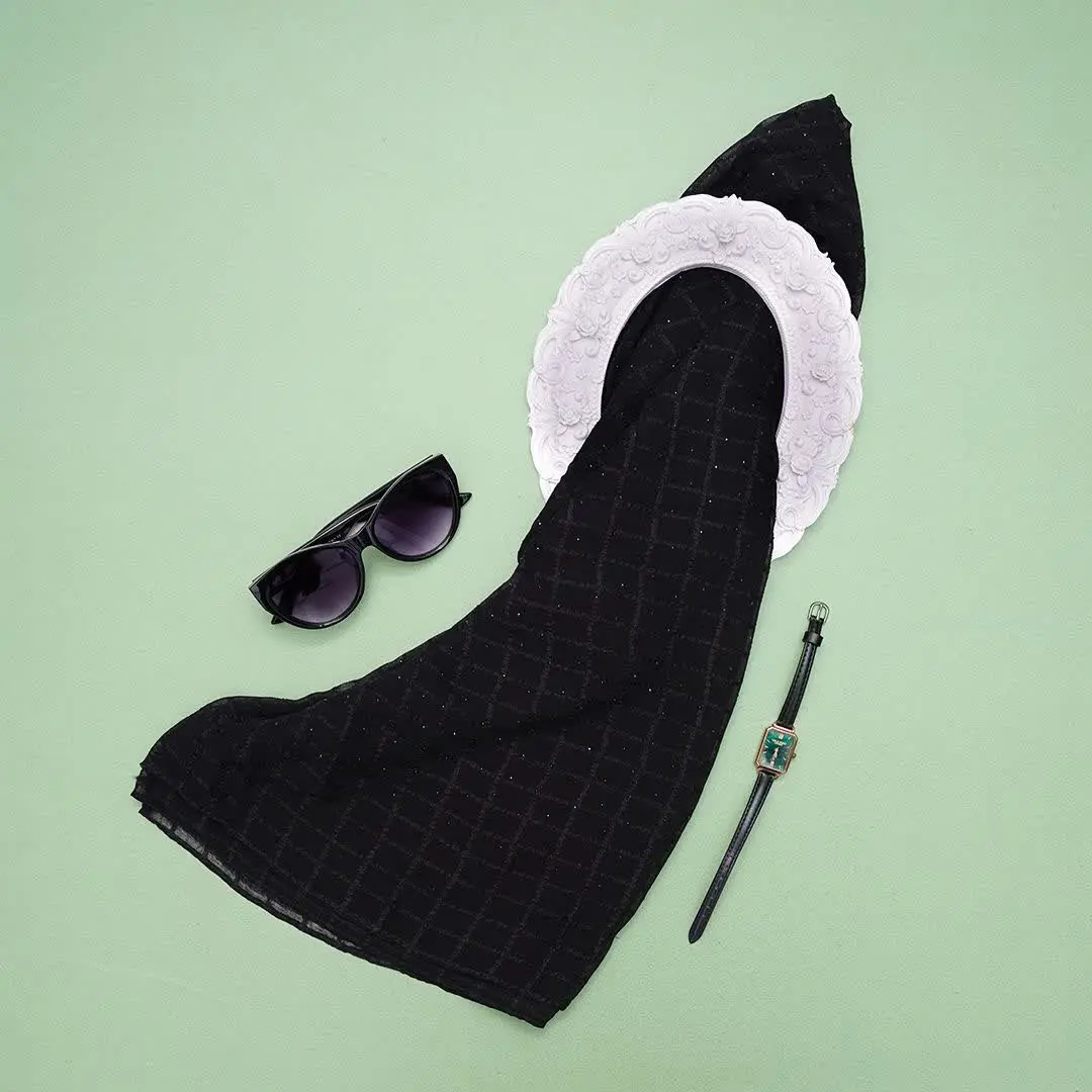 روسری شاین حریر کد ۹۰۵۲۳۸