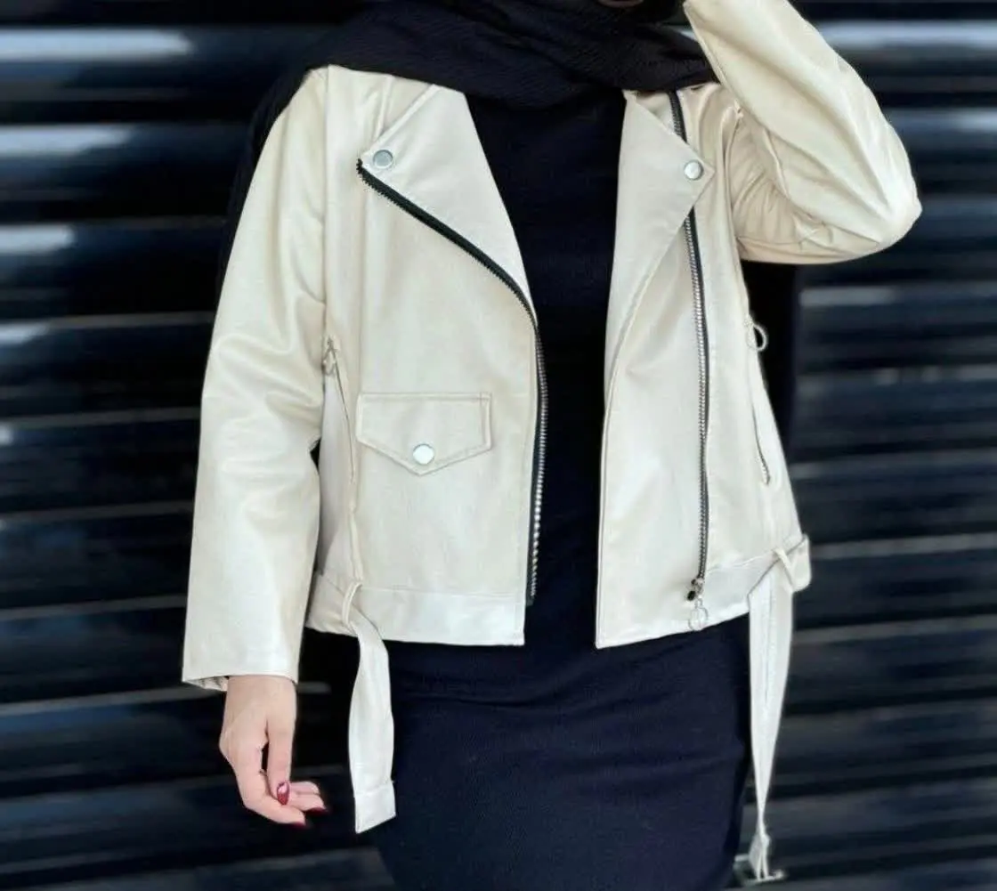 👚نام: کت چرم کوتاه تیلور💥💫

