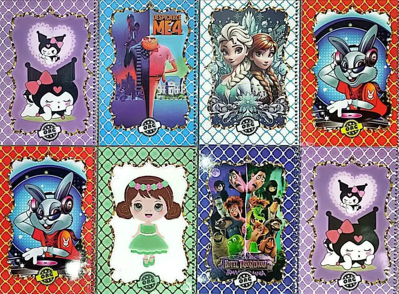 دفتر ۵۰ برگ نقاشی رحلی سیمی فانتزی با کاغذ ۷۰ گرم
