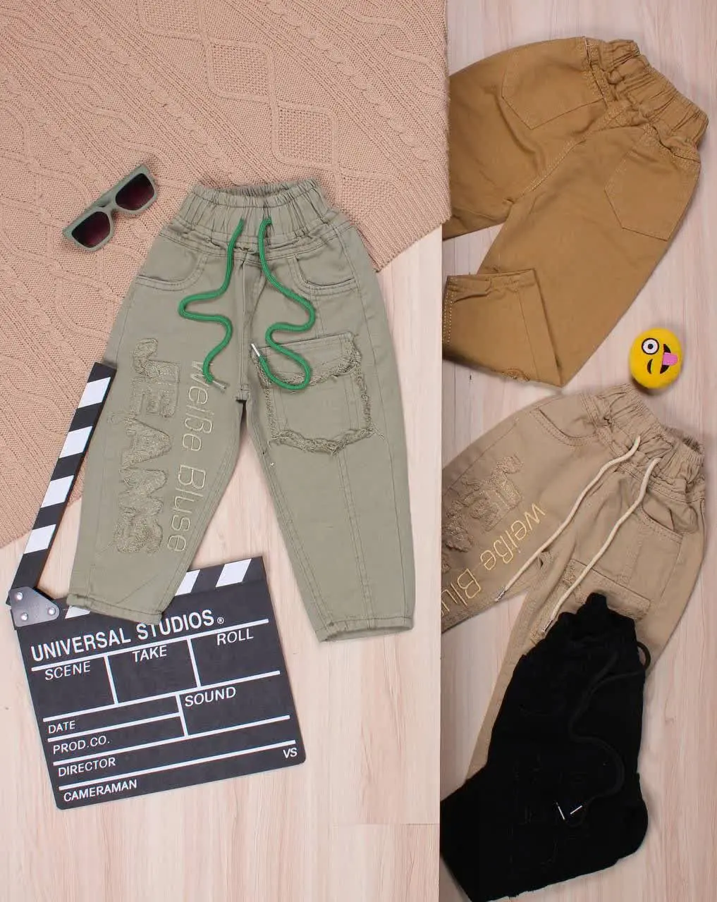 👫شلوار کتان گلدوزی JEANS 👫
