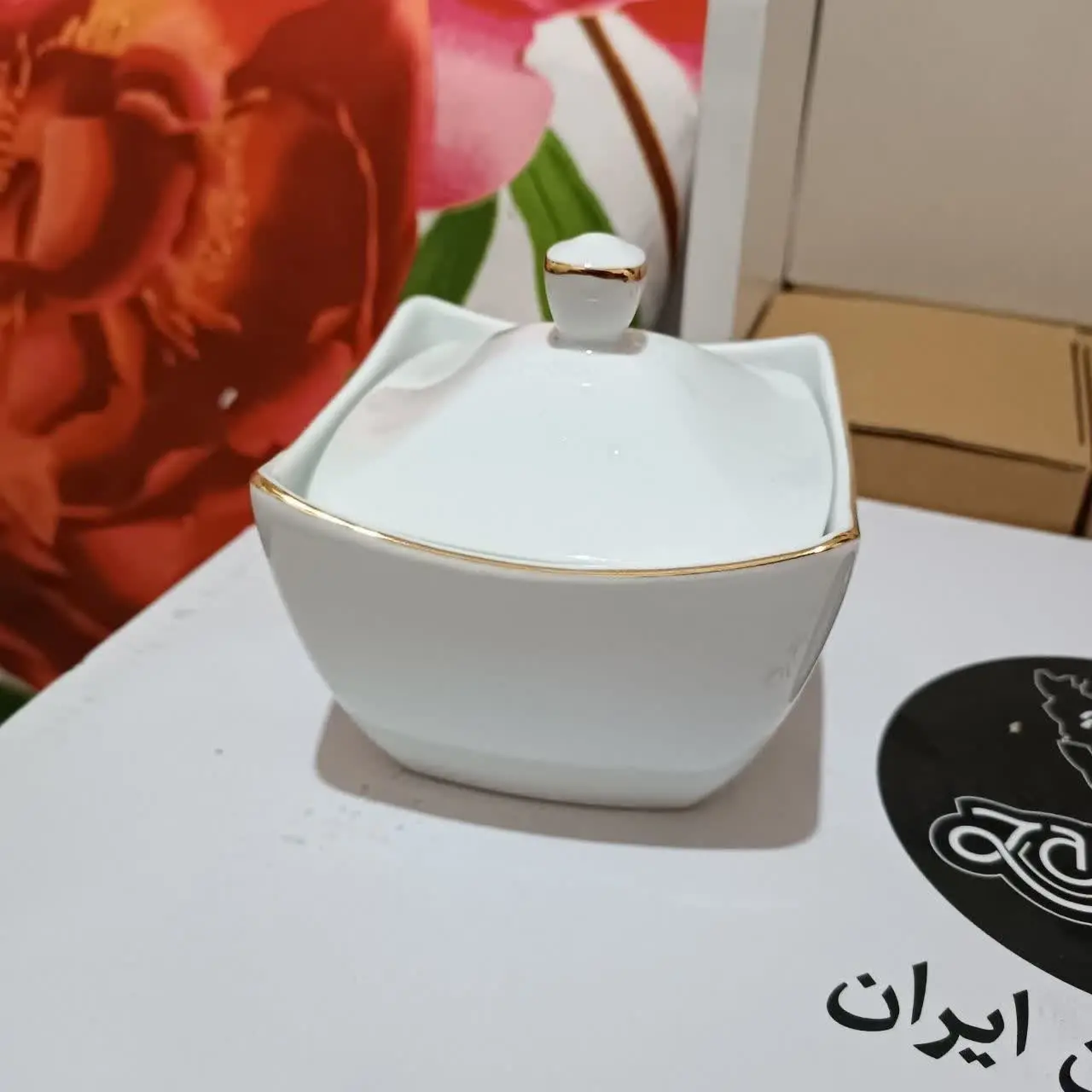 قندان سناتور لب طلا
