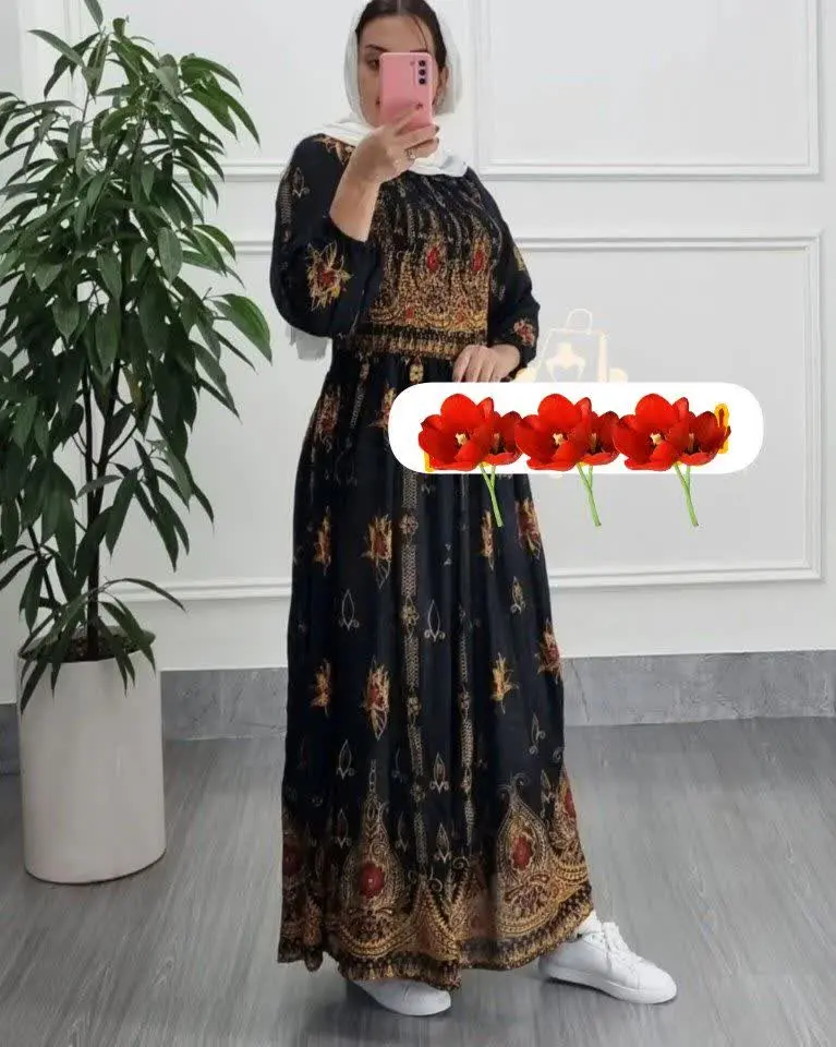 پیراهن کریشه طلاکوب
