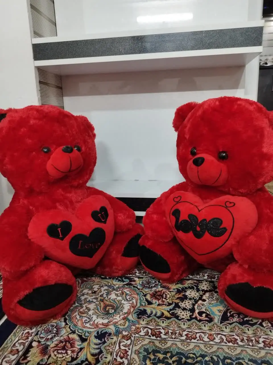 عروسک خرس قلبی ۵۵سانتی جذاب😍
