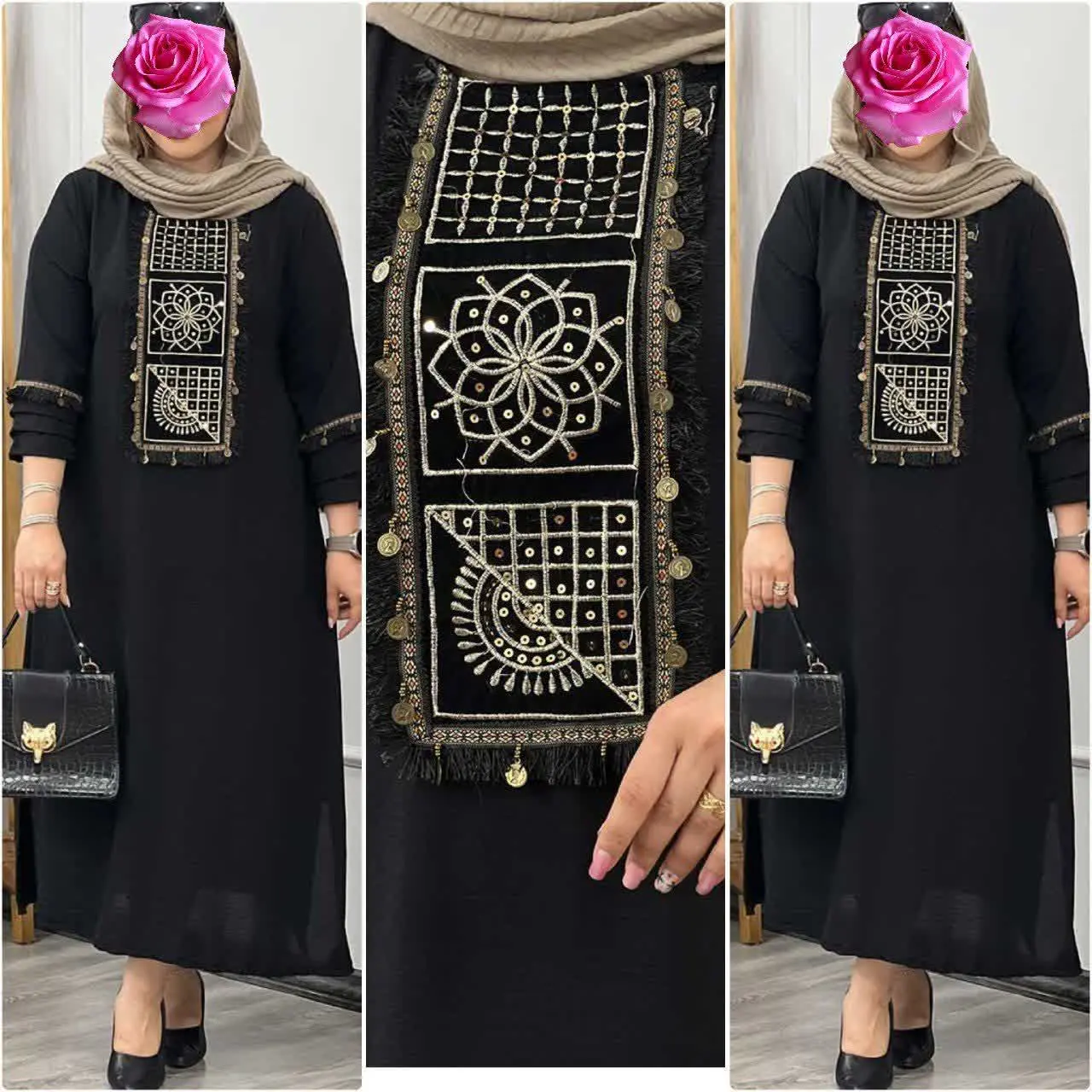 ❣نام: مانتو دلارام ««ویژه محرم»» 🖤
