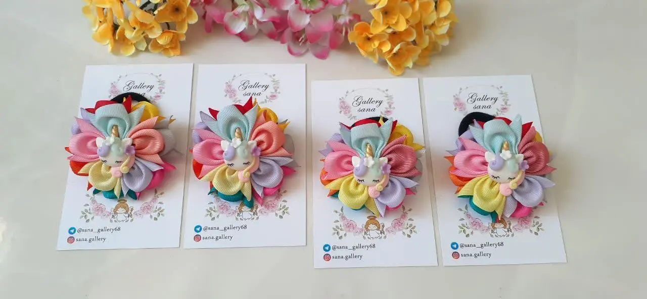 #گلسر‌های رنگی رنگی زیبا
