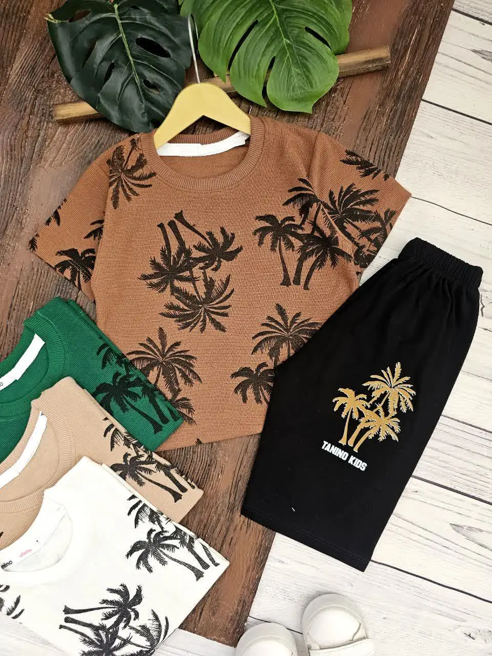 تیشرت و شلوارک پسرانه نخل
