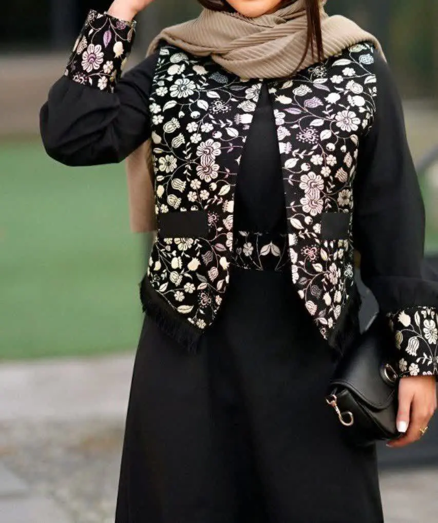 🛍نام: ست جلیقه سارافون نارگل✔️
