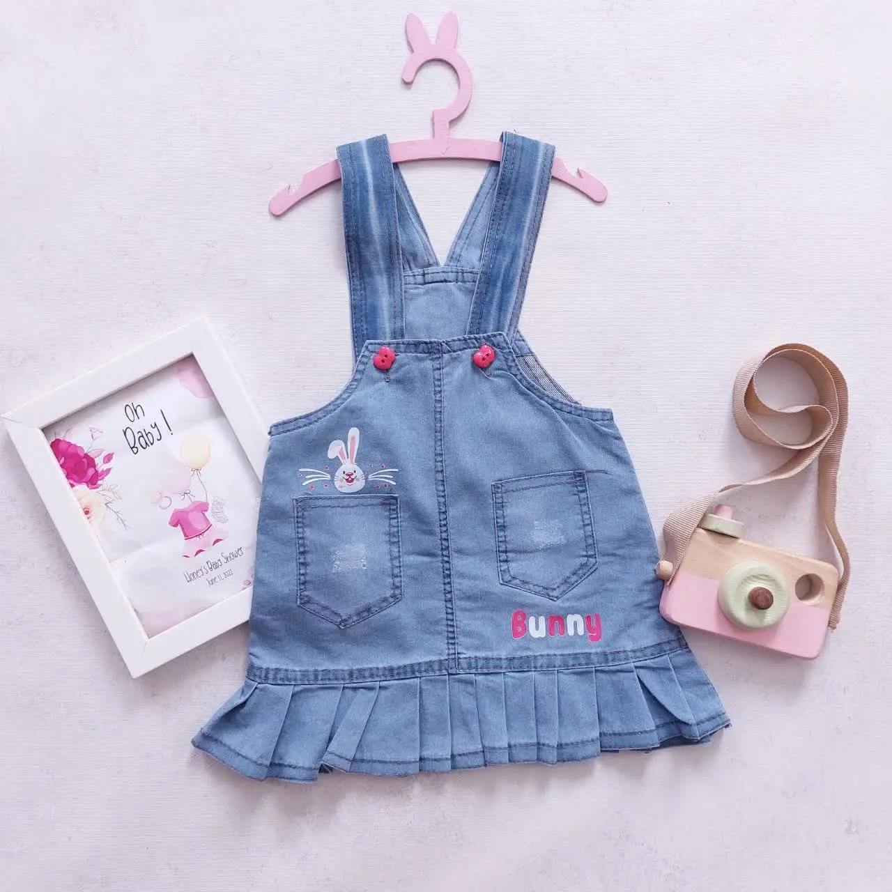 بیلر دامنی جین خرگوشی
