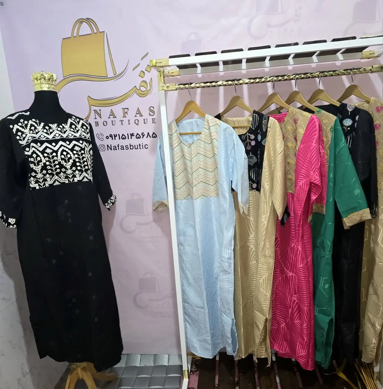 🛍 نام محصول: کفتان خرجکار هندی
