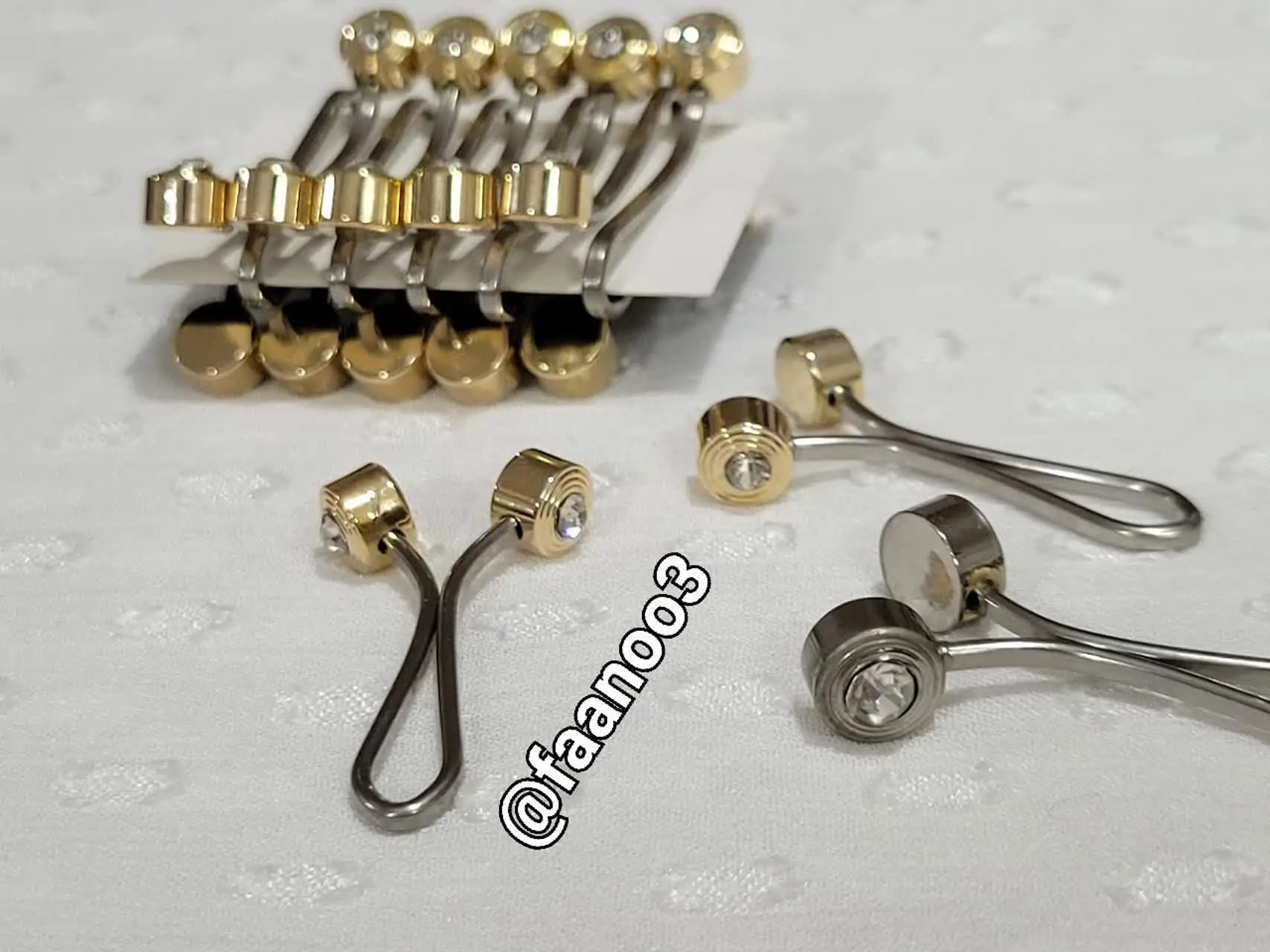 🧕 گیره روسری تمام‌استیل، عالی👌
