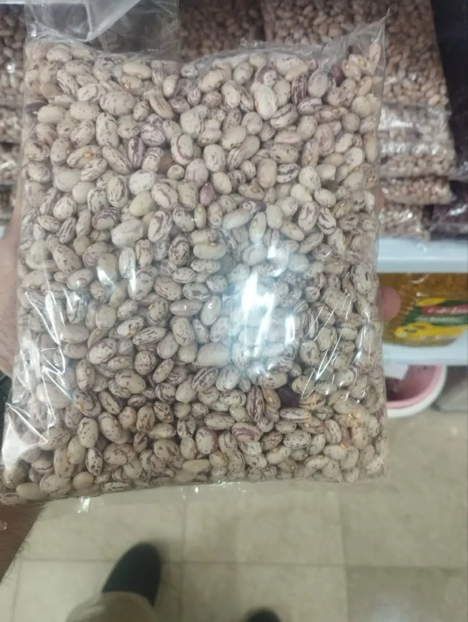 👈 لوبیا چیتی ۹۰۰ گرمی 
