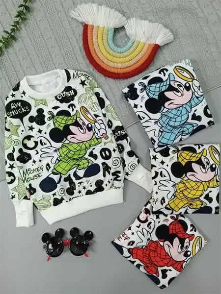 بلوز تک میکی کنجکاو فینگردار
