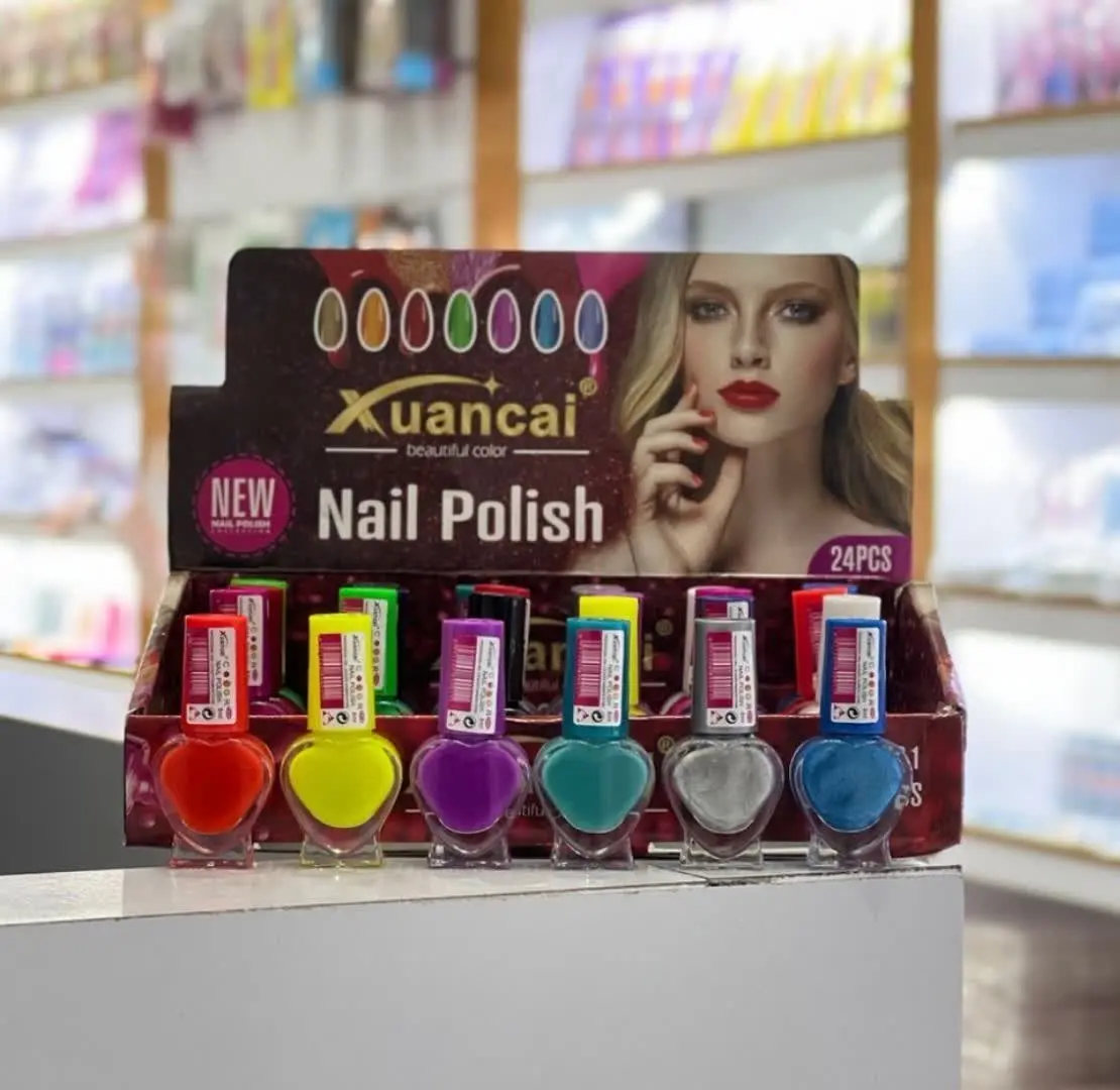 لاک ناخن طرح قلبی ژوانکی Xuancai 
